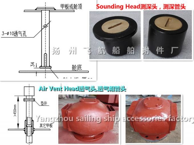 CB/T3778-99, A type sounding head, sounding pipe head, sounding head