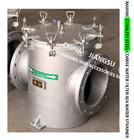 MARINE STAINLESS STEEL COARSE WATER FILTER - STAINLESS STEEL SUCTION COARSE WATER FILTER MDOEL-FH-A300S CB/T497-2012