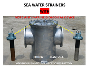 MGPS ANTI MARINE BIOLOGICAL DEVICE SEAWATER FILTER AS350 CB / T497-2012 Body material - carbon steel filter cartridge ma