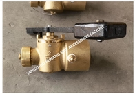 FH-40A SELF-CLOSING GLOBE VALVE BRONZE WITH COUNTER_WEIGHT FOR SOUNDING PIPES