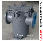 JIS 5K-200A CAN WATER STRAINERS MARINE CAN WATER FILTERS S-TYPE JISF 7121BODY - CAST IRON FILTER CARTRIDGE - STAINLESS S