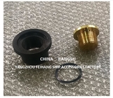 China A40 Cb/T3778 Sounding Pipe Head Assembly With O-Ring , Material Copper