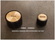 Feihang A50 Cb/T3778 Sounding Tube Cap Stainless Steel Sounding Pipe Cap  With O-Ring , Material Copper