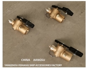 Marine Sounding Self-Closing Valve DN50 Acb/T3778-1999 Material-Bronze With Counterweight