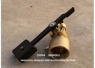 fH-DN65 CB/T3778-1999 Marine Sounding Self-Closing Valve For Anchor Chain Cabin Material-Bronze With Counterweight