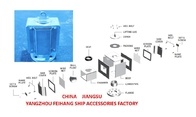 Marine Box Type Ball Float Air Vent Head Technical Data Body Carbon Steel Hot-Dip Galvanizing  With Floatball
