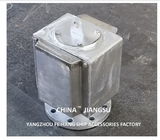 Box Type Ball Float Air Vent Head For Fore Peak Tank Body Carbon Steel Hot-Dip Galvanizing  With Sus316l Float