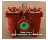 Double Oil Filter Model:As50-0.75/0.26 Cb/T425-94 For D.O. Delivery Pump Suction Double Oil Straines