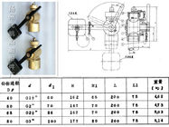 Supply CB/T3778-99 depth self closing valve, self closing measuring tube head