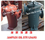 Marine angle type single oil filter LA5080 CBM1133-82