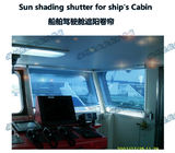 FT001- blue model marine shade shutters - cockpit light shade shutters