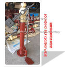 Marine foot-operated sounding self-closing valve cb/t3778-99