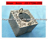 Marine stainless steel bilge water filter box, stainless steel rose box JIS F7206-1998