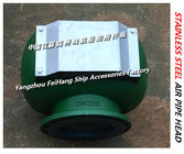 "Soil tank stainless steel ventilation cap - sewage tank stainless steel air pipe head D100HT CB/T3594-1994