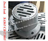 Marine stainless steel deck leak, stainless steel water-sealed leak SA65 main parts and materials