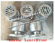 Marine stainless steel deck leak, stainless steel water-sealed leak SA65 main parts and materials