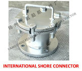 International shore connection - oil sewage shore connection -73/78 anti-pollution convention - prevention of domestic s