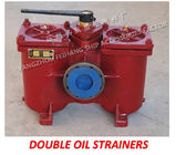 Fuel oil separator imported double crude oil filter A80-0.16/0.09 CB/T425-94