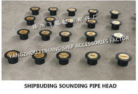 Marine freshwater tank sounding injection head, freshwater tank steel deck sounding pipe head A50 CB/T3778-1999