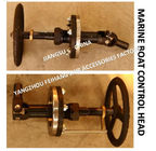High quality A2-33 CB/T3791-1999 handwheel transmission control head with stroke indicator, handwheel transmission contr