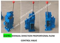 35SFRE-MO20-H3 Manual proportional valve for shipbuilding, manual proportional flow directional valve for ship