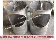 Marine stainless steel FILTER ELEMENTS,Marine stainless steel Main Sea Chest Filter/Sea Chest Strainer
