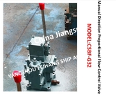 Marine Manual Proportional Compound Valve CSBF-G32 Dimensions-Yangzhou Feihang Ship Accessories Factory