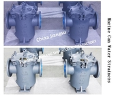 Can Water Filter 5K-150A S-TYPE Right Angle Flange Cast Iron Cylindrical Sea Water Filter