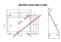 FKM type air pipe head side cover, breathable cap side cover, stainless steel material, durable and corrosion resistant