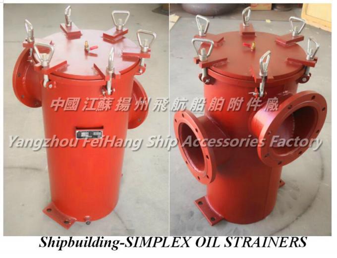 oil strainers，LA5200 CBM1133 ShipbuildingSIMPLEX OIL STRAINERS,Marine