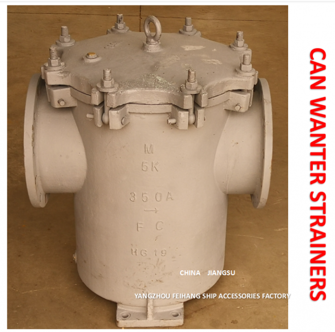JIS 5K250A CAN WATER STRAINER JIS 10K250A CAN WATER STRAINERS BODY