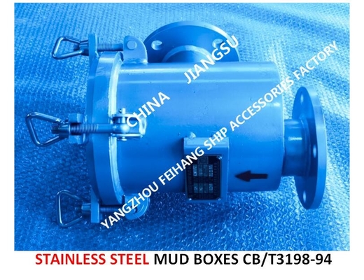 RIGHT ANGLE MUD BOX, STAINLESS STEEL RIGHT ANGLE MUD BOX, MARINE STAINLESS STEEL RIGHT ANGLE MUD BOX MODEL:BS80 CB/T3198