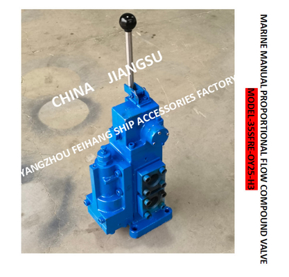 MANUAL PROPORTIONAL FLOW REVERSING SPEED REGULATING VALVE, MANUAL PROPORTIONAL FLOW REVERSING VALVE 35SFRE-OY25-H3