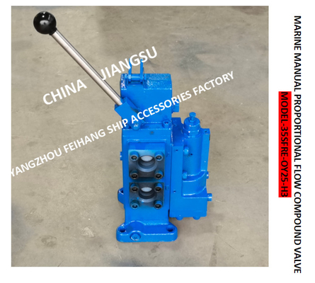 MANUAL PROPORTIONAL FLOW REVERSING SPEED REGULATING VALVE, MANUAL PROPORTIONAL FLOW REVERSING VALVE 35SFRE-OY25-H3