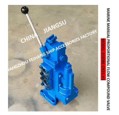 MANUAL PROPORTIONAL FLOW REVERSING SPEED REGULATING VALVE, MANUAL PROPORTIONAL FLOW REVERSING VALVE 35SFRE-OY25-H3