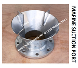 MARINE CARBON STEEL HOT GALVANIZED SUCTION PORT AS100S CB / T495-95, NOMINAL DIAMETER DN125, APPLICABLE TO AS TYPE SUCTI