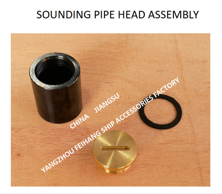 Sounding Head, Temperature Probe, Sounding Pipe Head Fh-A50 CB / T3778-1999 BODY CAST STEEL, PLUG CORE COPPER