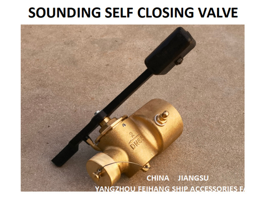 MARINE SEWAGE TREATMENT BRONZE SOUNDING SELF CLOSING VALVE FH-65 (ACB / T3778-1999)