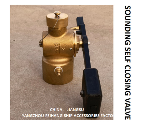 MARINE SEWAGE TREATMENT BRONZE SOUNDING SELF CLOSING VALVE FH-65 (ACB / T3778-1999)