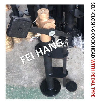 FH-65A SELF-CLOSING GLOBE VALVE BRONZE WITH COUNTER_WEIGHT FOR SOUNDING PIPES