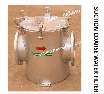 BRS250 CB / T497-2012 MARINE COARSE WATER FILTER AND RIGHT ANGLE COARSE WATER FILTER OF CENTRAL FRESH WATER COOLING SYST