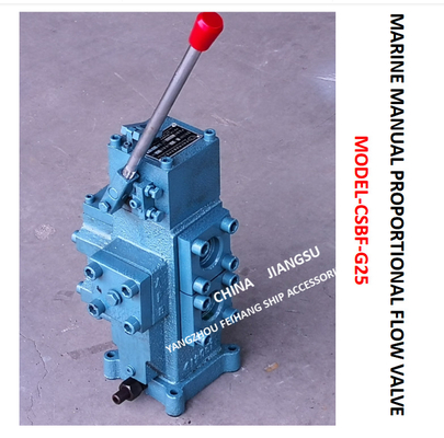 MARINE MANUAL PROPORTIONAL FLOW DIRECTIONAL COMPOSITE VALVE CSBF-G25 Material - cast iron