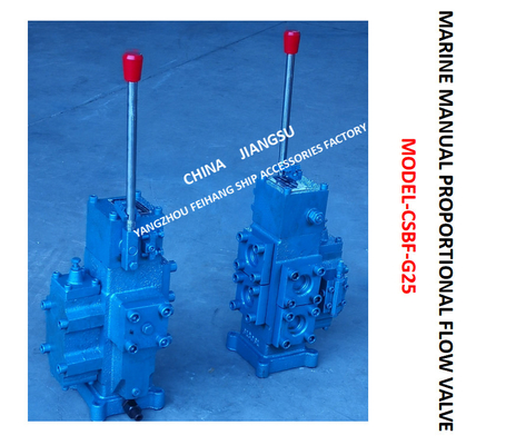 MARINE MANUAL PROPORTIONAL FLOW DIRECTIONAL COMPOSITE VALVE CSBF-G25 Material - cast iron