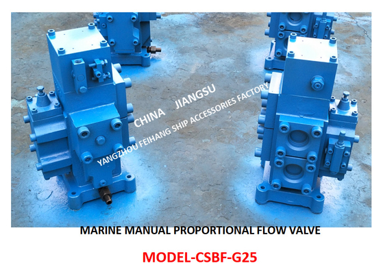 MARINE MANUAL PROPORTIONAL FLOW DIRECTIONAL COMPOSITE VALVE CSBF-G25 Material - cast iron