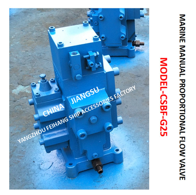 WINDLASS CONTROL VALVE CSBF-M-G25 (M CAN BE OMITTED) MANUAL PROPORTIONAL FLOW OF WINDLASS