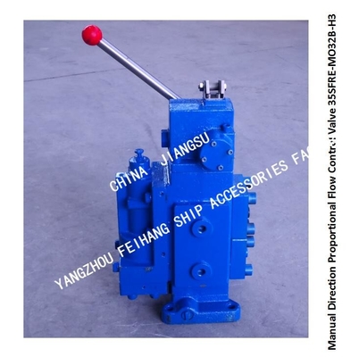 35SFRE-MY32B-H3 MANUAL PROPORTIONAL FLOW REVERSING SPEED REGULATING COMPOSITE VALVE BODY CAST IRON