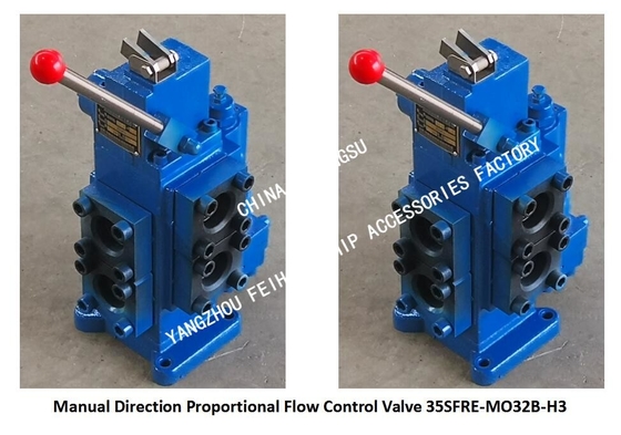 THE ACTUAL PICTURE OF THE MANUAL PROPORTIONAL FLOW REVERSING VALVE 35SFRE-MO32B-H3 IS AS FOLLOWS: