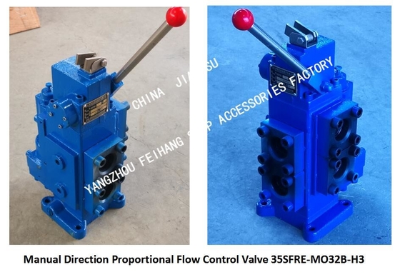 ASSEMBLY DIAGRAM OF MARINE 35SFRE-MO32B-H3 MANUAL PROPORTIONAL FLOW VALVE