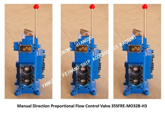 ASSEMBLY DIAGRAM OF MARINE 35SFRE-MO32B-H3 MANUAL PROPORTIONAL FLOW VALVE