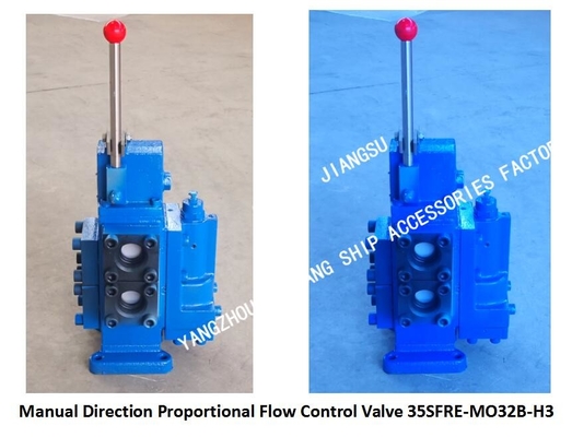 ASSEMBLY DIAGRAM OF MARINE 35SFRE-MO32B-H3 MANUAL PROPORTIONAL FLOW VALVE